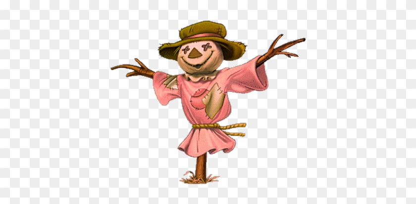 Happy Scarecrow Clipart - Happy Scarecrow Clipart #1006432
