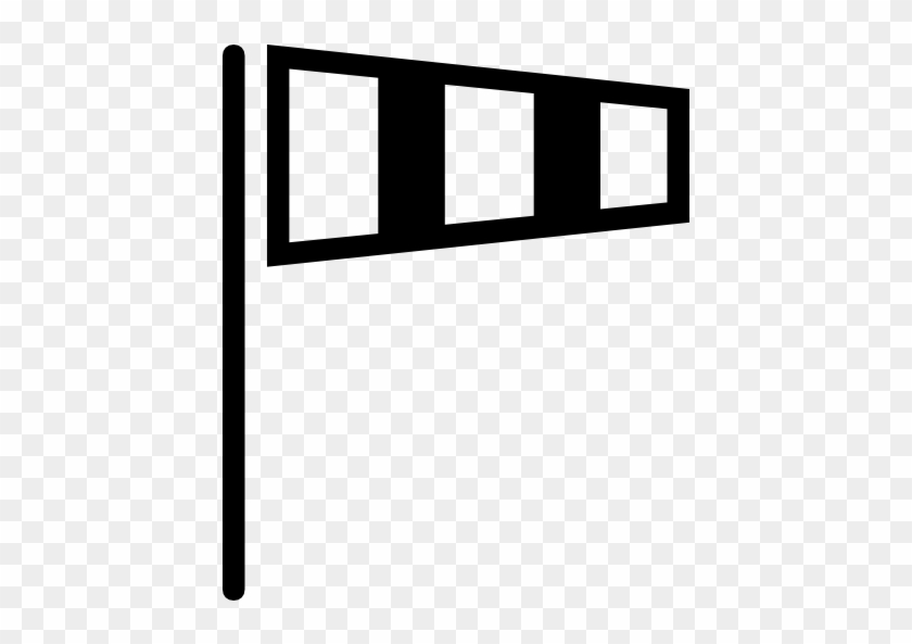 Air Sock Weather Symbol For Winds Directions Free Icon - Simbolo Del Tiempo Viento #1007125