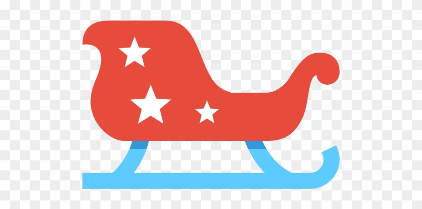 Sleigh Pictures Clip Art - Clip Art Santas Sleigh #1007277