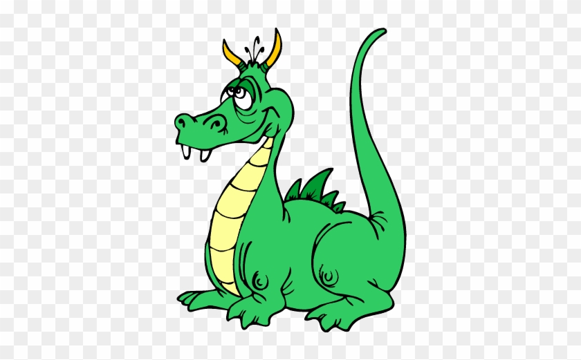Only When He Passes It Do We Find That It's Just A - Funny Dragons: Coloring Book #1007416