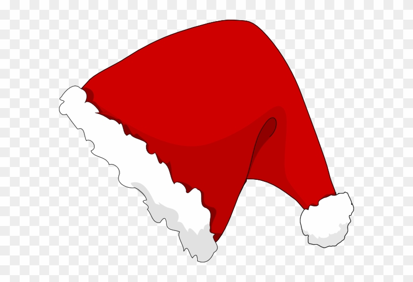 Santa Hat Clipart - Cartoon Santa Hat Transparent #1007510