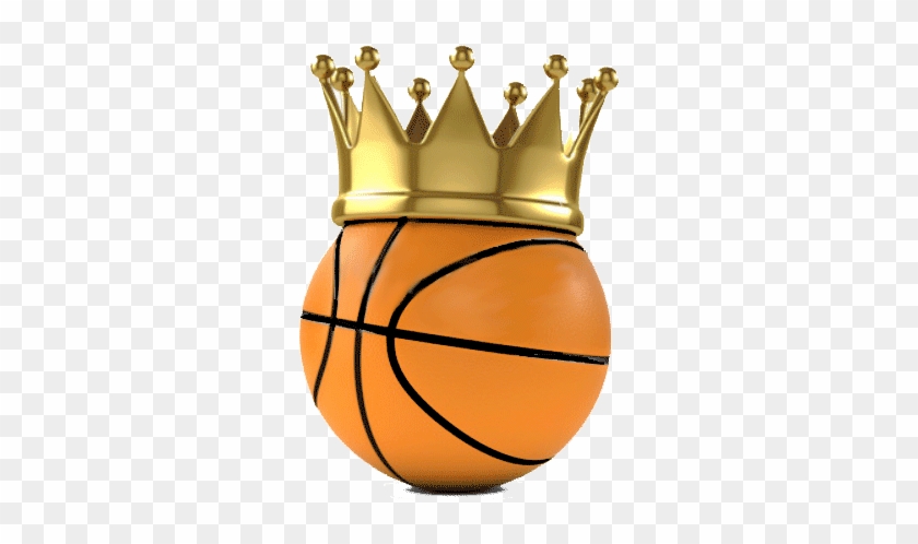 Basketball With Crown Tattoo Clipart - Shoot Basketball #1007587
