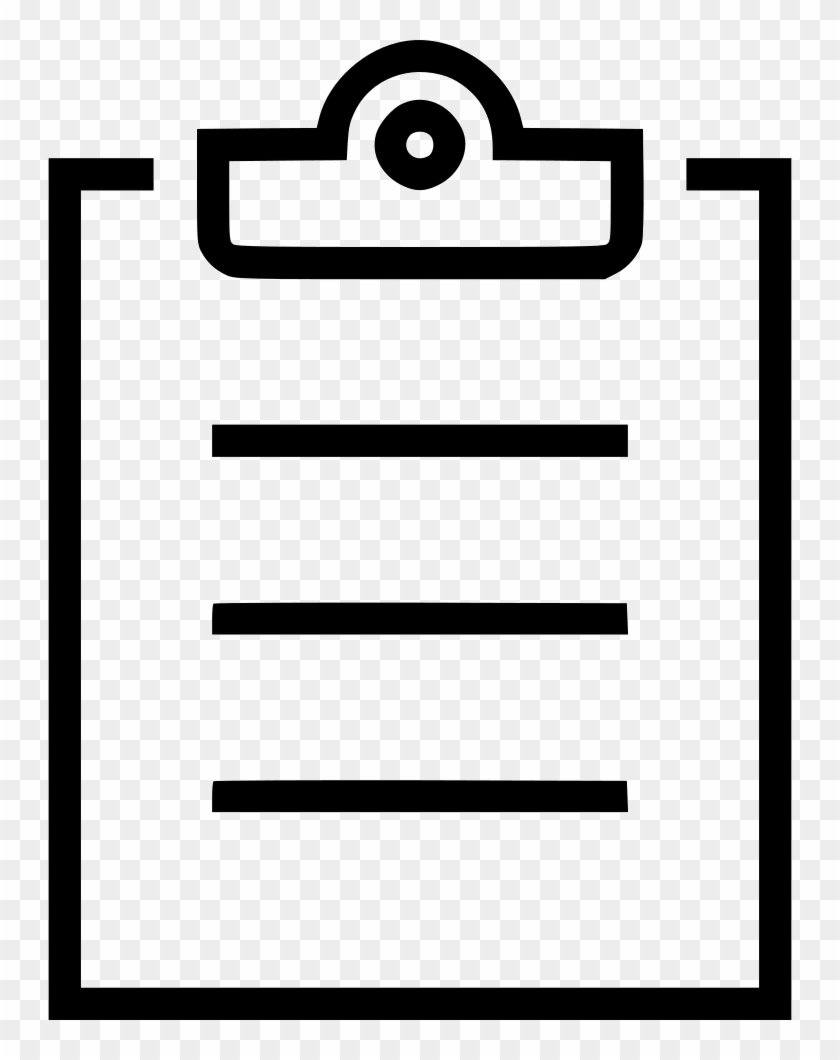 Clipboard Checklist List Analyze Todo Comments - Clipboard #1008001