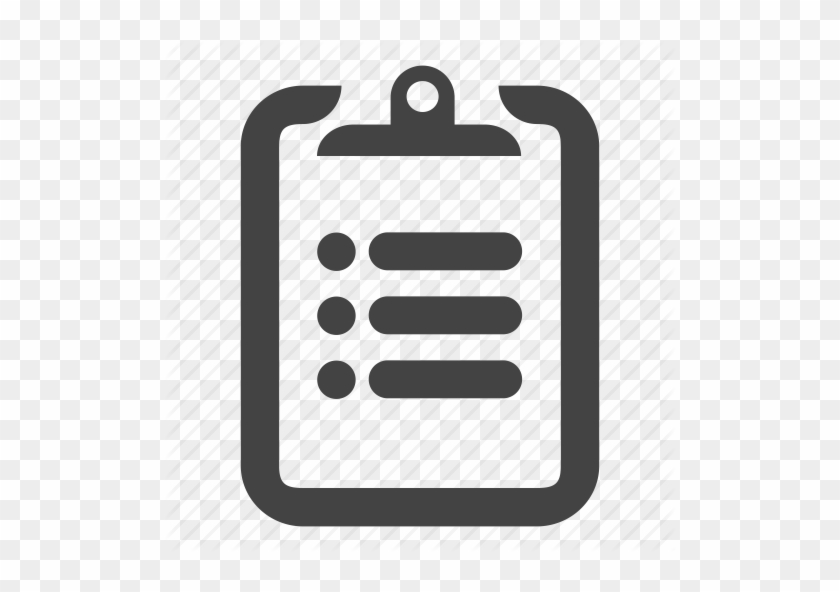 Icons Clipart Checklist - Icon #1008008