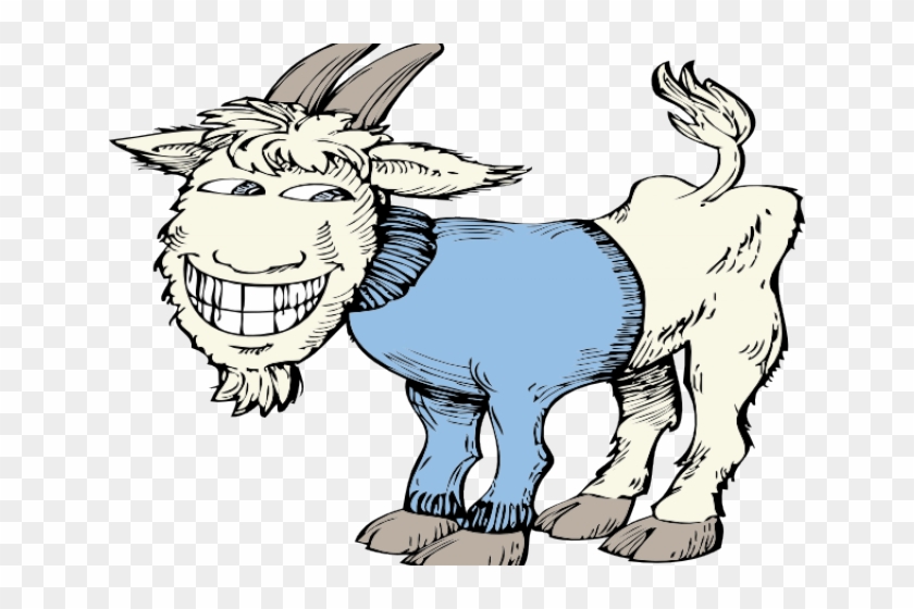 Goat Clipart Cool - Funny Goat Clipart #1008171