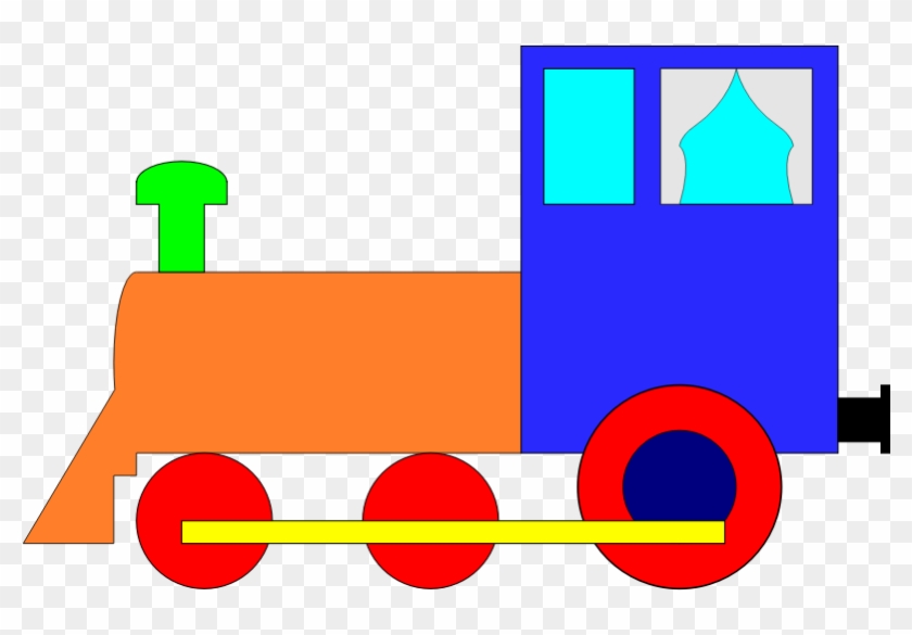 Simple Train Clip Art Dromgdi Top - Gambar Kereta Api Kartun Lucu #1008959