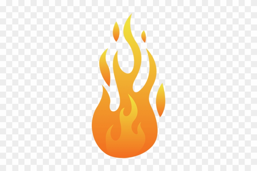 Ilustração Da Chama Dos Desenhos Animados Do Fogo Transparent - Fire Cartoon Png #1009112