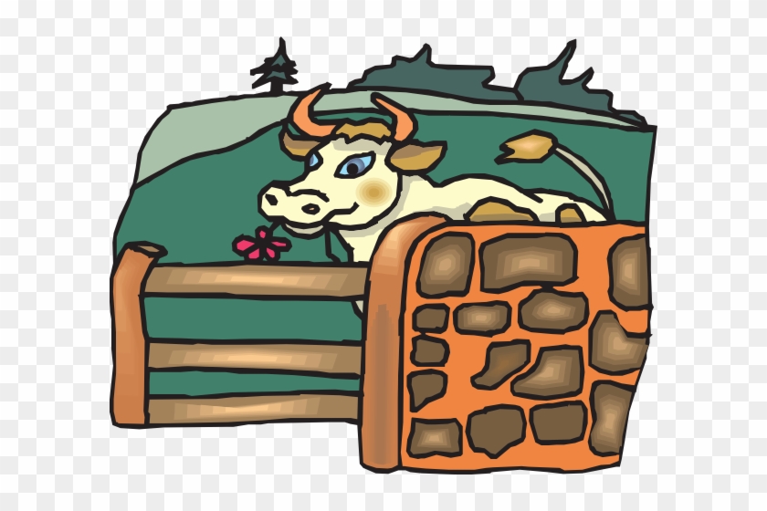 Animal Pastures Clip Art #1009179