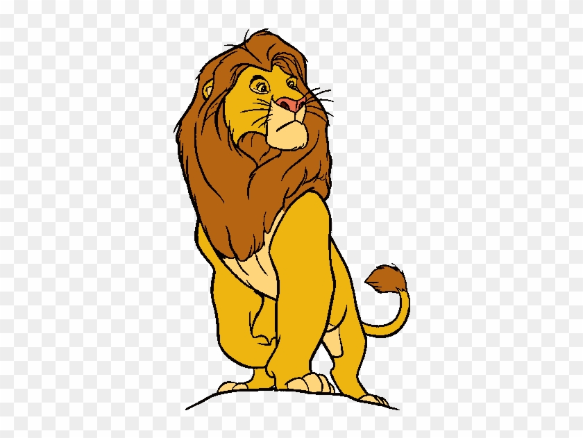 Clip Art Lion Fish Clipart Library - Mufasa The Lion King #1009264