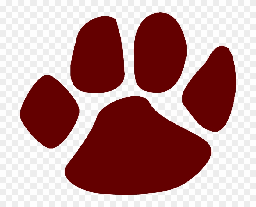 Bulldog Paw Print Clipart Panda Free Clipart Images - Cy Fair Bobcats Logo #1009320