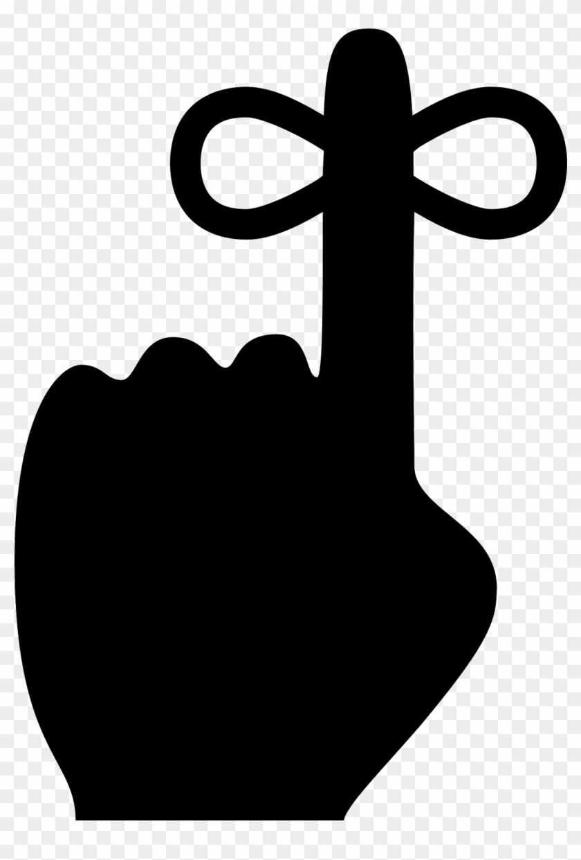 This Is A Picture Of A Left Hand With The Index Finger - Reminder Icon Google #1009622