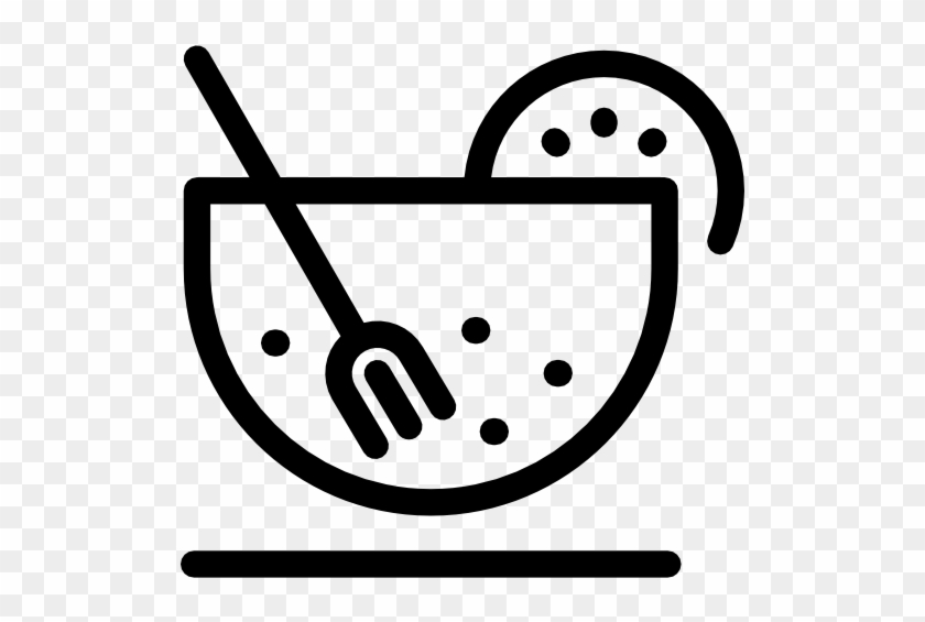 Salad Bowl Free Icon - Salad Bowl Free Icon #1009766