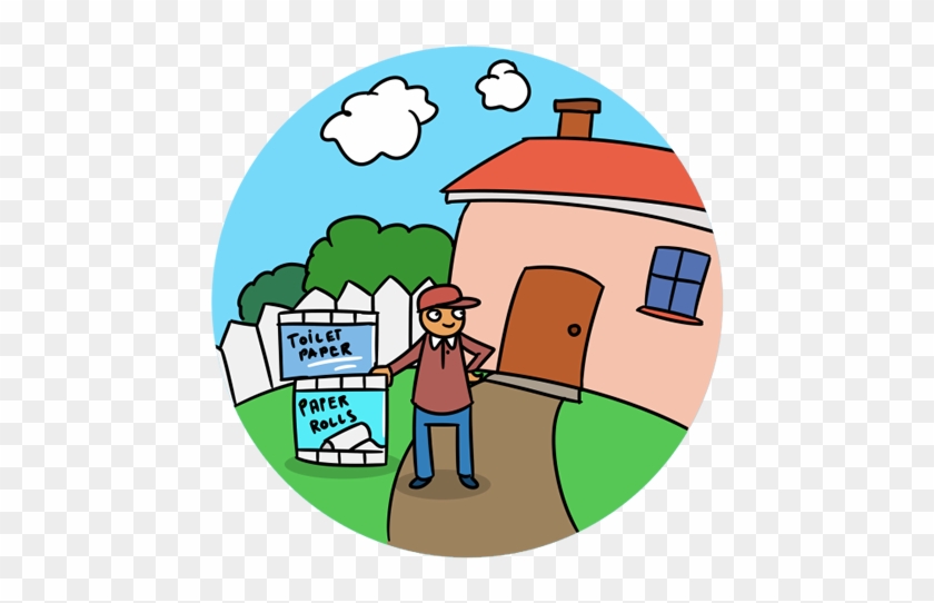 Delivered For Free - Cartoon #1009892
