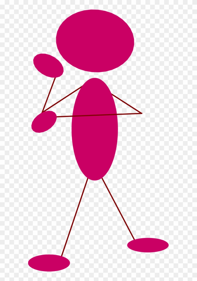 Vector Clip Art - Stick Man Thinking #1010035
