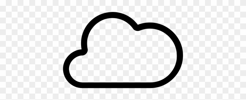 Cloud Icon - Transparent Cloud Icon #1011277