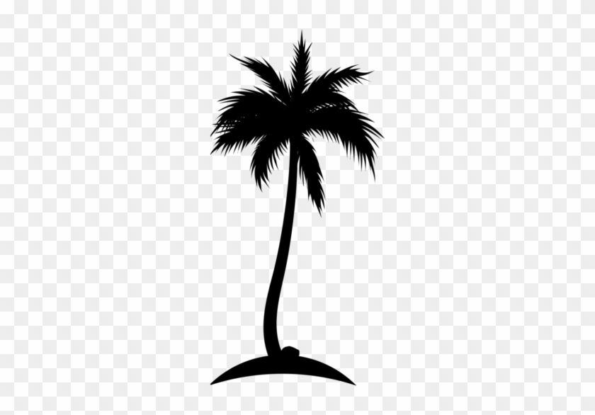 Coconut Tree Silhouette Vector Png #1011770