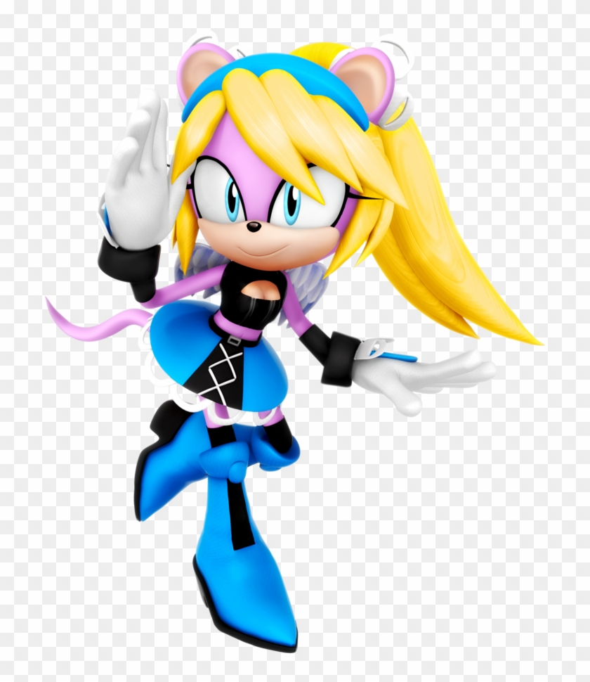 Candace Aka Candy The Mongoose Render By Nibroc-rock - Candy The Mongoose And Honey The Cat #1011880