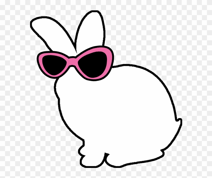 Bunnies Clipart Black And White #1011906