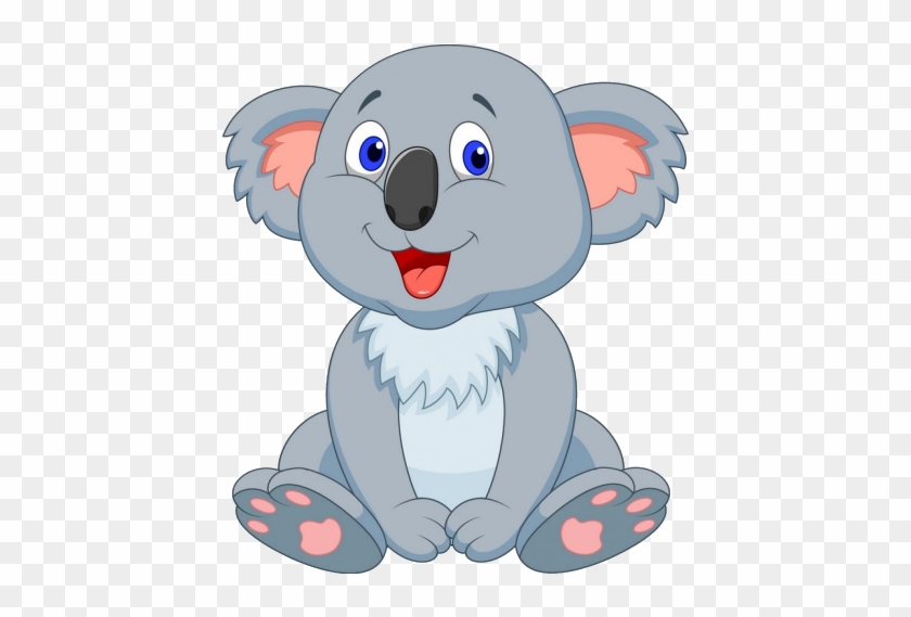 Cartoon Baby Koala Bear On A Transparent Background - Cartoon Koala With Transparent Background #1012091