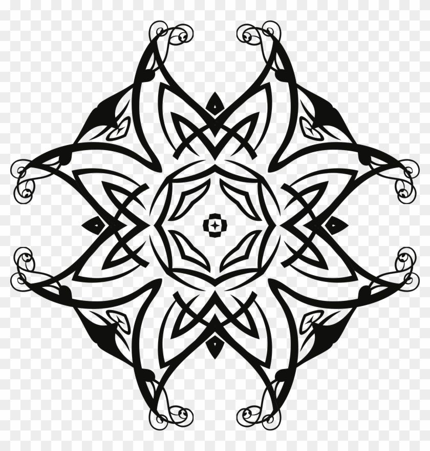 Big Image - Flower Mandalas Workbook (mandala Coloring Books For #1012373
