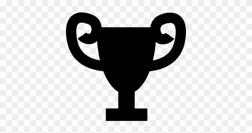 Trophy Cup Shape Vector - Trophy Shape #1013191