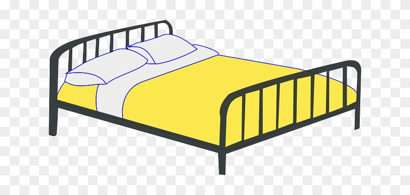 Clipart Lit - Bed Clipart #1013260