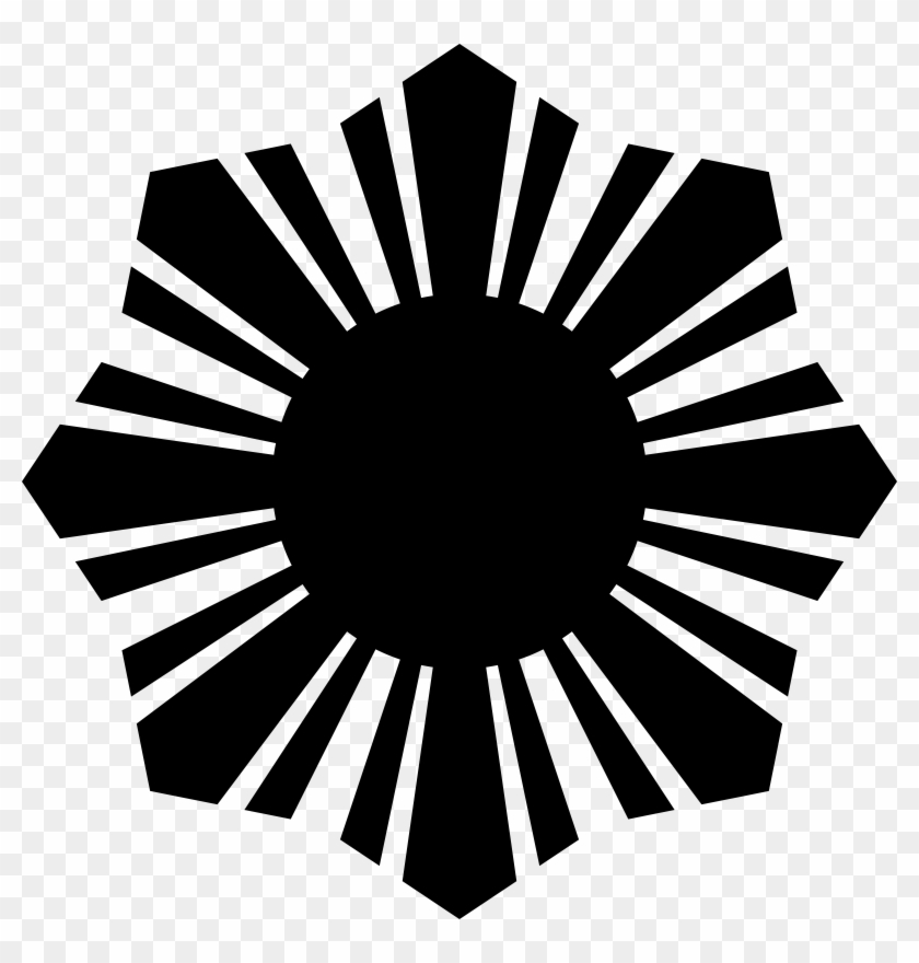 Sun Symbol Black - Star And Sun Background #1013882
