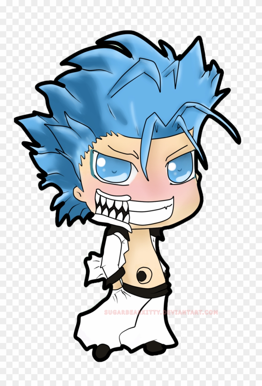 Chibi Grimmjow Remake By Sugarbearkitty Chibi Grimmjow - Grimmjow Jaegerjaquez #1013967