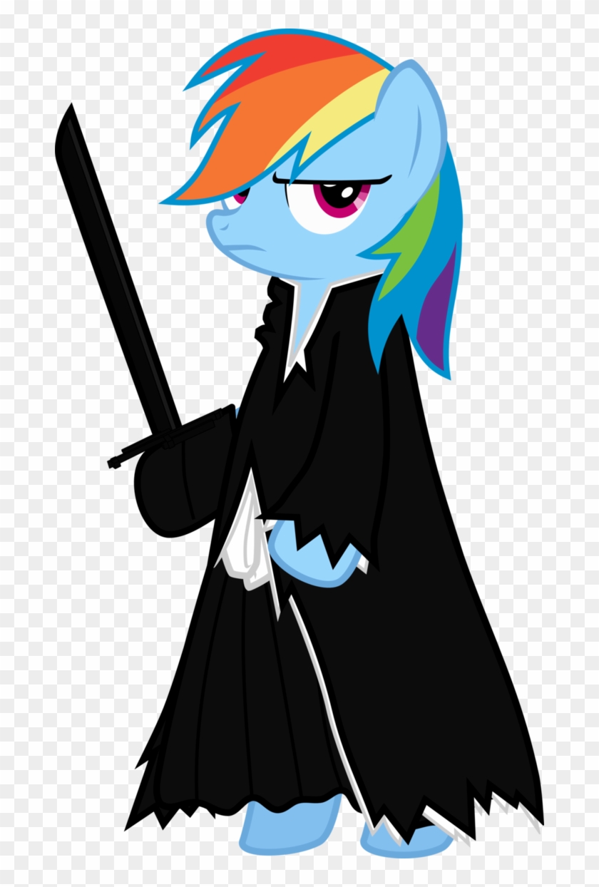 Rainbow Dash Bankai By Sakatagintoki117 - Ichigo Kurosaki #1013979