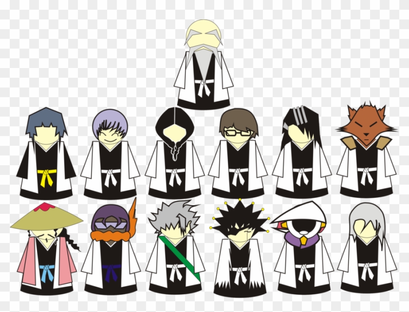 Chibi Gotei Captain By Starfever - Starfever #1014003