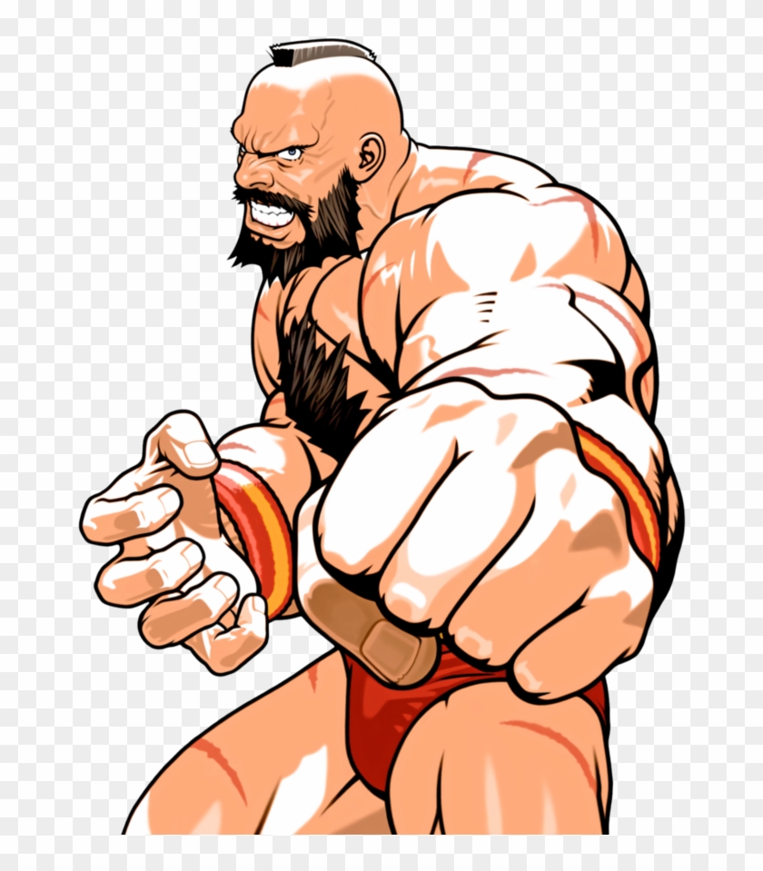 Capcom Fighting Evolution Zangief By Hes6789 - Street Fighter Monk Zangief #1014212