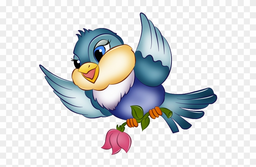 Blue Bird - Cartoon Bird Images Png #1014376