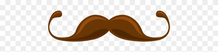 Blonde Hipster Mustache 5 Transparent Png - Moustache #1014840