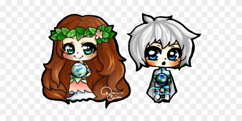 [hope] Skye And Gaea By Dev-lish - Gaea Drawing Easy #1014848