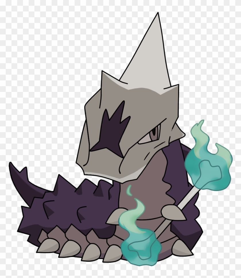 Pokemon Fusion Marowak Images - Alolan Marowak Fusion #1015415