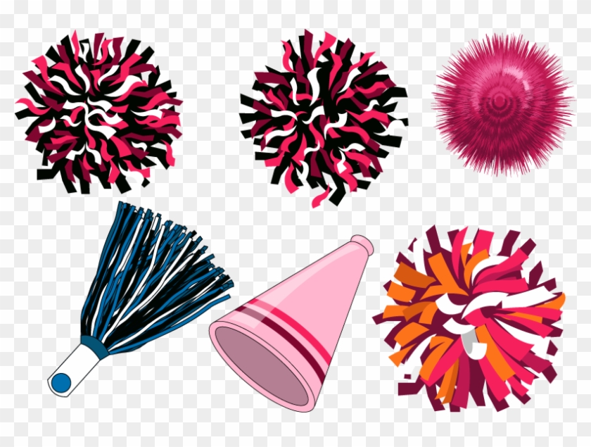 Pom-pom Cheerleading Euclidean Vector Dance Squad - Pom Pom Vector Free #1015442