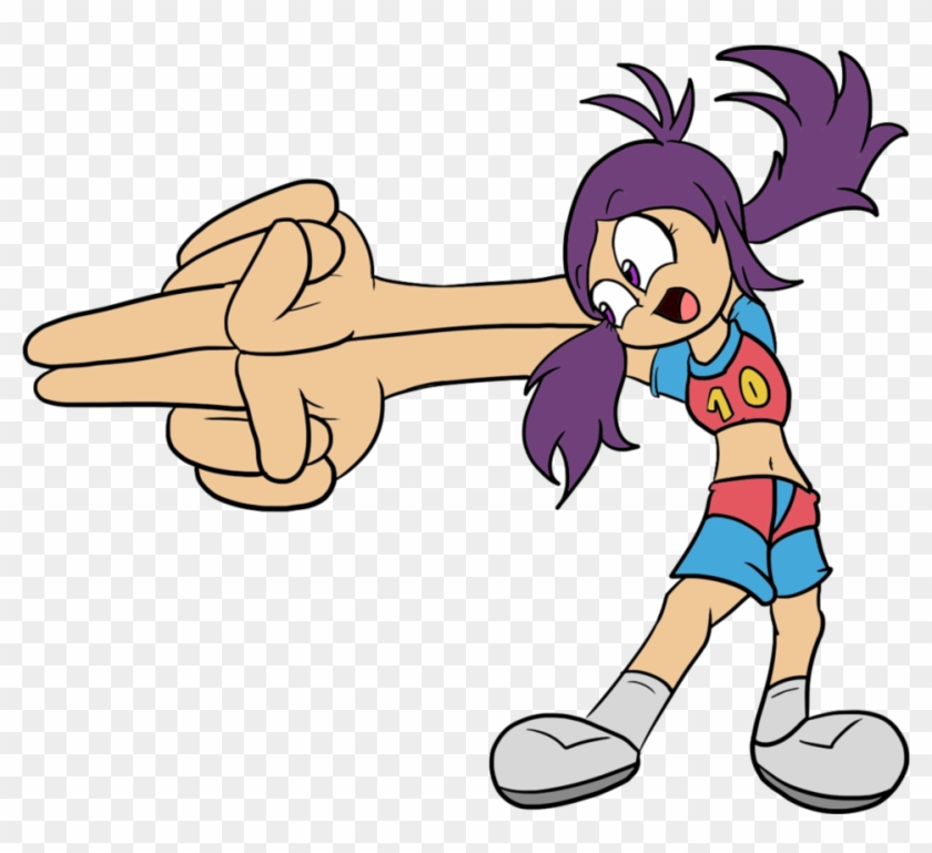 Pompi's Pointer Pose By Juacoproductionsarts - Cartoon #1015450