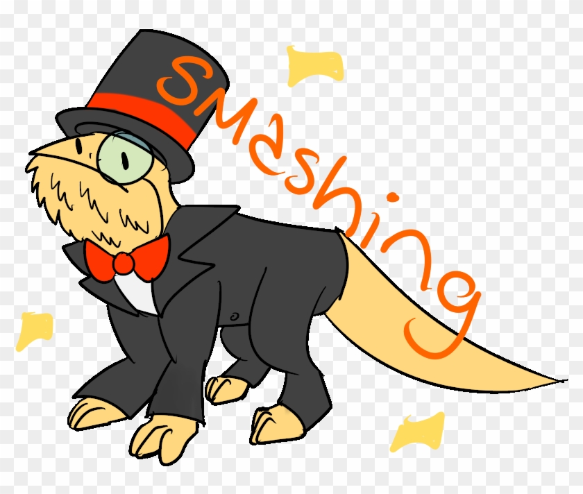 Fancy Bearded Dragon [gif] By Beeside On Deviantart - Bearded Dragon Gif Animation #1016058