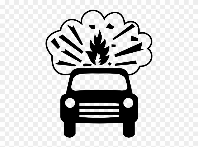 No Vehicles Carrying Explosives Sign #1016063