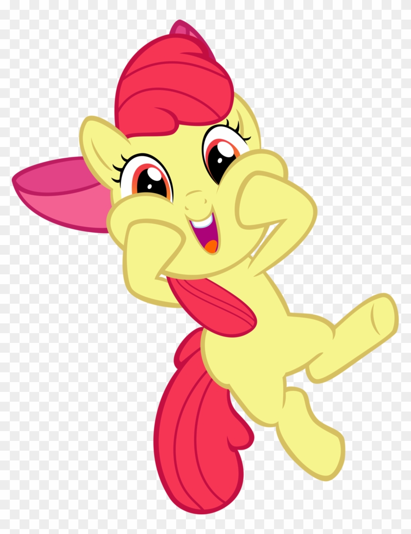Happy Applebloom By Jailboticus - Cartoon #1016094