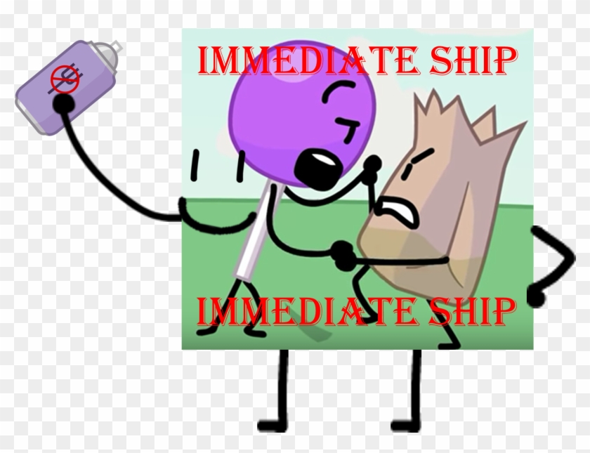 I Ship It - Lollipop X Barf Bag #1016123