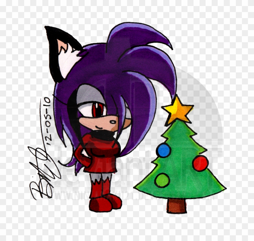 Naomi Christmas Tree By Ninjahaku21 - Cartoon #1016571