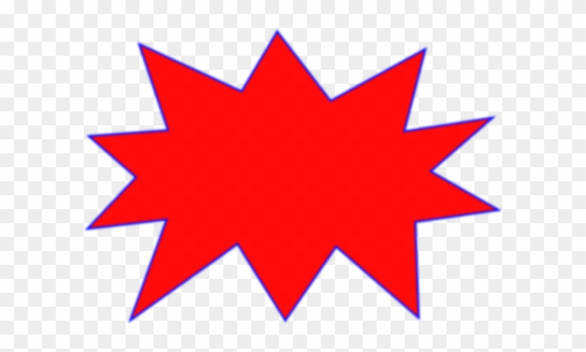 Free Red Speech Bubble Download Icon - Pointed Speech Bubble #1016668