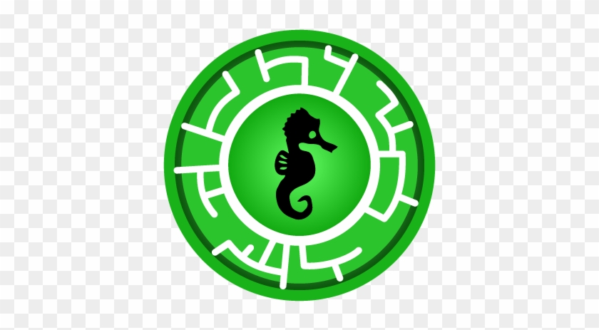 Green Seahorse Creature Power Disc - Wild Kratts Creature Power Discs Cheetah #1016974