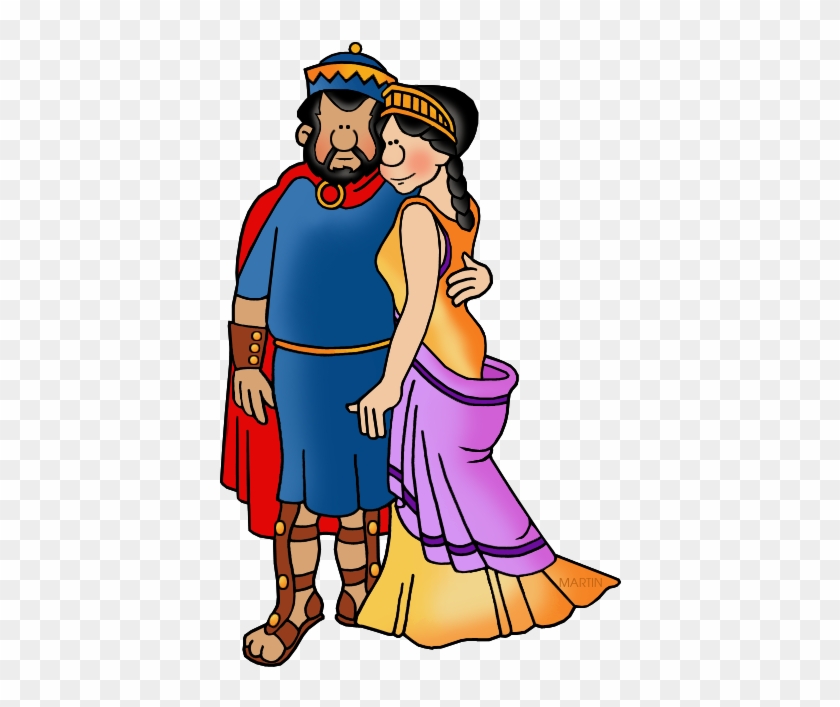 King Minos And Ariadne - Clipart Theseus And The Minotaur #1016997