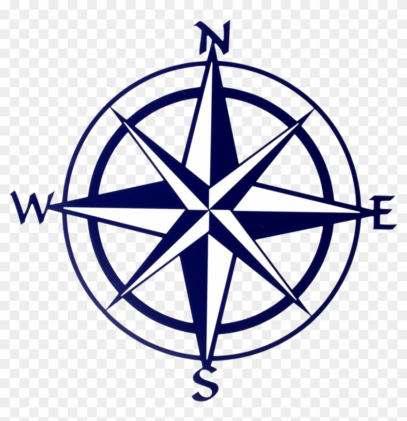 Compass Rose Png For Kids - Compass Rose Clip Art #1017229