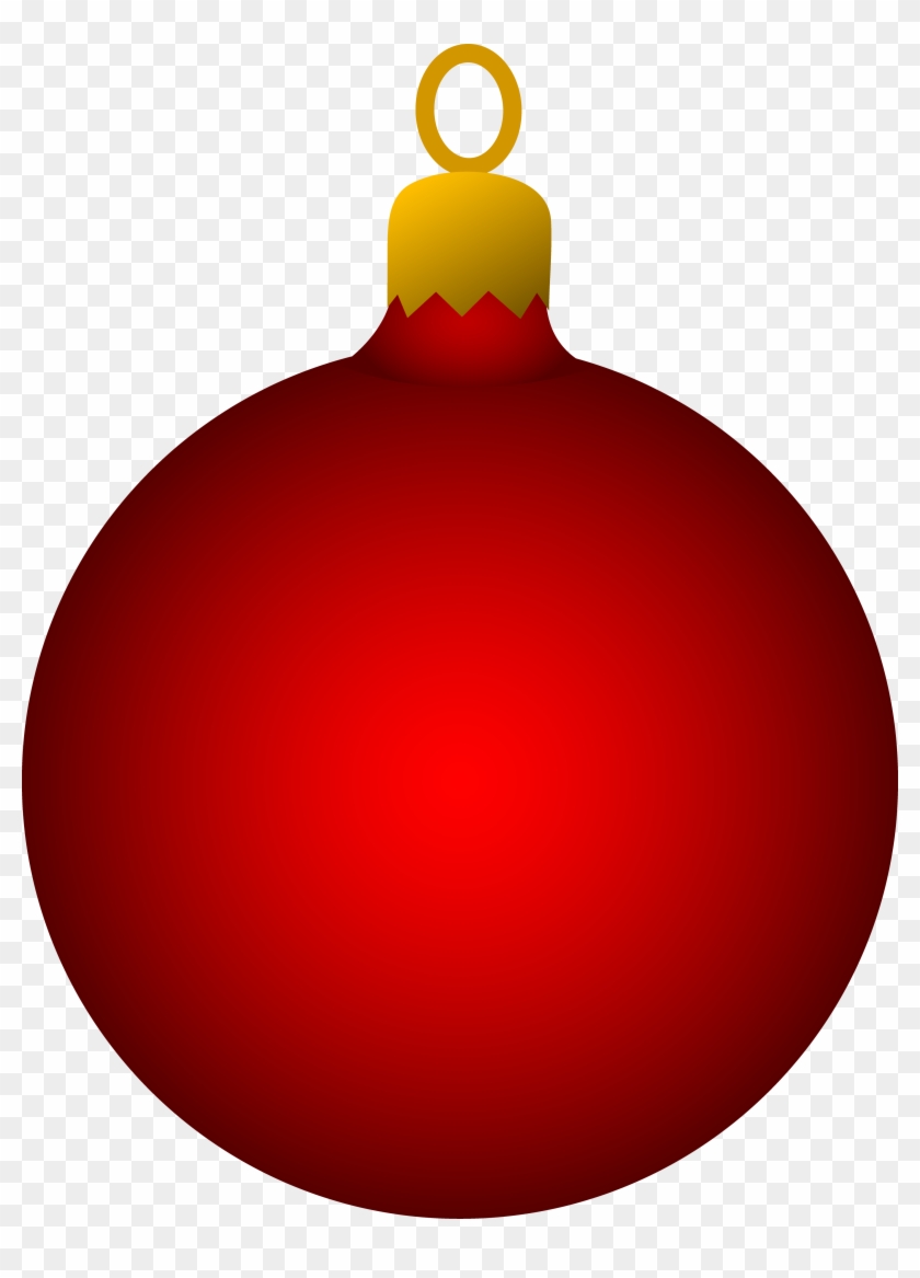 Ornament Clipart - Red Ornament Clip Art #1017805