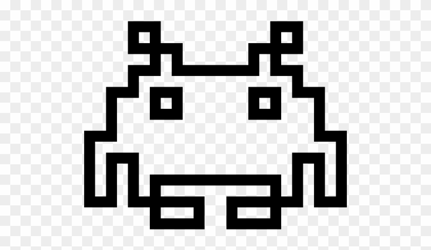 Space Invaders Free Icon - Space Invaders Transparent Background #1018288