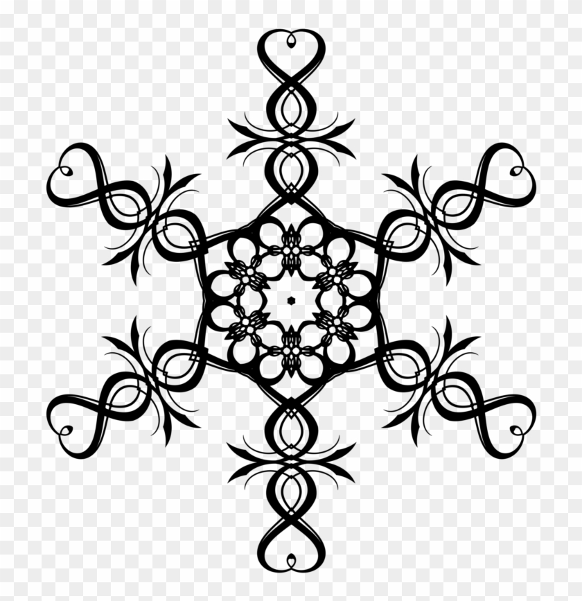 New Snowflake Clipart Transparent Background Photos - Christmas Tree Star Vector #1018932