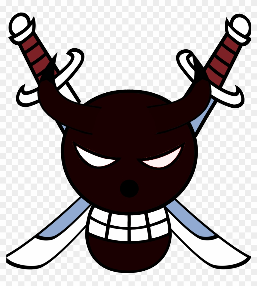 Red Devil Jolly Roger - Blue Jolly Roger One Piece #1018999
